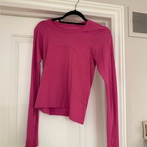 Lululemon *Swiftly Tech Long Sleeve 2.0 Race in Sonic Pink